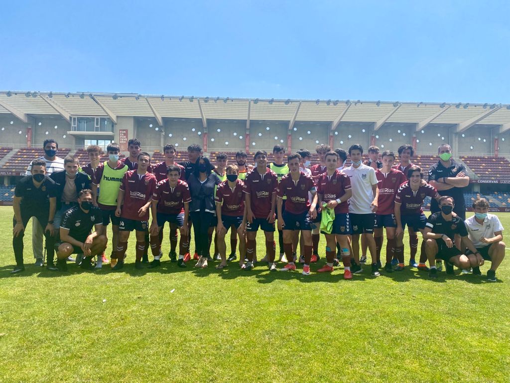 El Juvenil del Pontevedra CF asciende a División de Honor