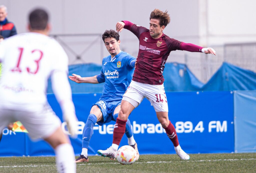 Rubio en el partido ante el Fuenlabrada