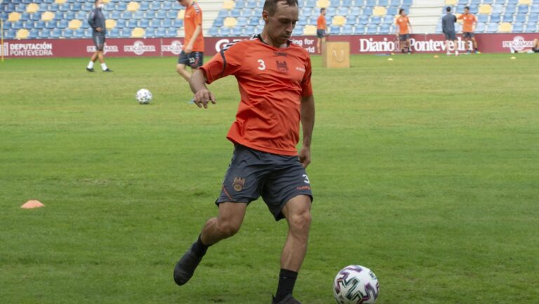 Eneko Zabaleta en el Pontevedra CF