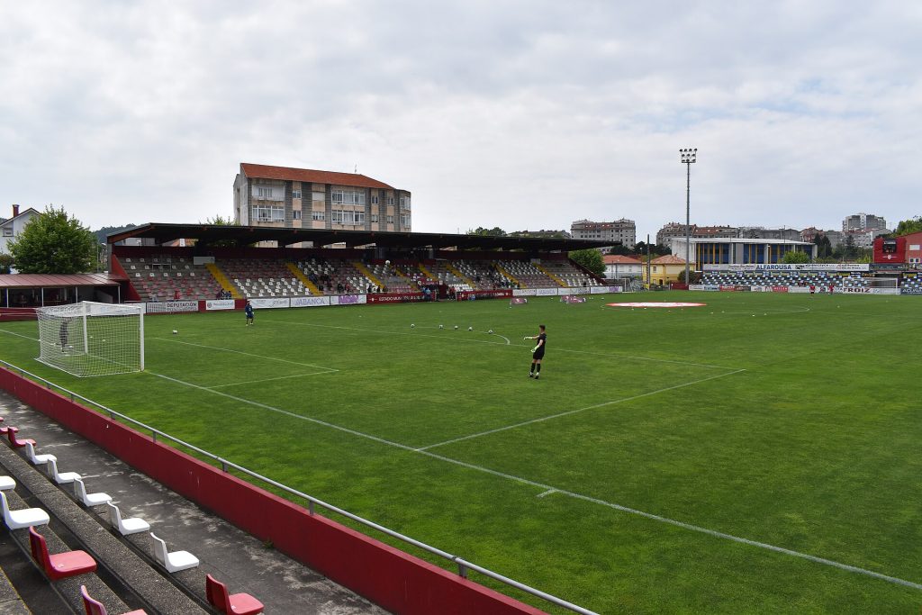 Estadio municipal de A Lomba, en Vilagarcía de Arousa